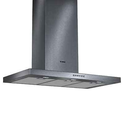 Bosch DWB097A50B Chimney Cooker Hood, Brushed Steel